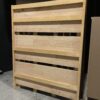 Blonde 3-Tier Folding Shelf