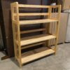 Blonde 3-Tier Folding Shelf