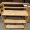 Blonde 3-Tier Folding Shelf