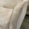Light Tan Highbacked Slope Armed Sofa