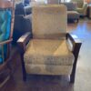 Subtle Orange Geode Lowkey Recliner Armchair