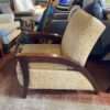 Subtle Orange Geode Lowkey Recliner Armchair