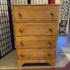 CRAWFORD Warm Blonde 4-Drawer Dresser