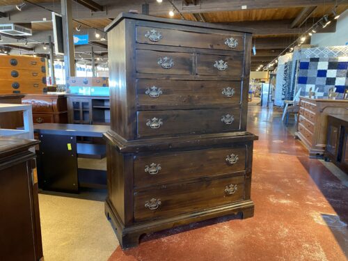 Dark Cottagecore Tallboy Dresser