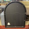 Rustic White Wash Arch Top Mirror