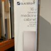 GLACIER BAY Beveled Glass Door Medicine Cabinet