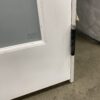 SIGNAMARK White Pre-Hung Frosted Tempered Glass Door