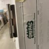 SIGNAMARK White Pre-Hung Frosted Tempered Glass Door