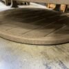 RESTORATION HARDWARE Bora Grey Reclaimed Oak Circuler Coffee Table