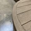 RESTORATION HARDWARE Bora Grey Reclaimed Oak Circuler Coffee Table