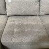 WORLD MARKET Light Grey Tufted L Sectional with Stoarge Chaise