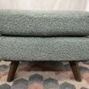 JOYBIRD Modern Sage Green Ottoman