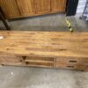 Weathered Oak "Plasma" Mission Style Media Center