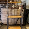 2-Tone Metal Frame Baker's Rack w/ Bottle Storage