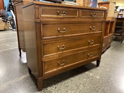 MADDOX Wooden 5-Drawer Colonial Style Dresser
