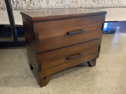 COASTER Yorkshire Espresso Brown 2-Drawer Nightstand