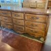 Vintage French Provincial Nine Drawer Dresser