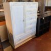 AMERICAN DREW Light Wood Six Drawer Wardrobe