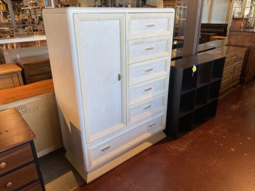 AMERICAN DREW Light Wood Six Drawer Wardrobe
