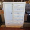AMERICAN DREW Light Wood Six Drawer Wardrobe