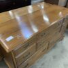 ETHAN ALLEN  Heirloom 8 Drawer Dresser with Wheels