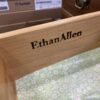 ETHAN ALLEN  Heirloom 8 Drawer Dresser with Wheels