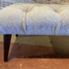 Tufted Indoor Grey Bench