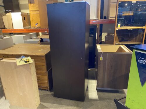 Slim Wardrobe with Two Drawers and Shelving