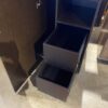 Slim Wardrobe with Two Drawers and Shelving