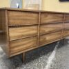 DIXIE Vintage MCM 6-Drawer Dresser