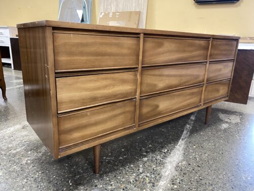 DIXIE Vintage MCM 6-Drawer Dresser