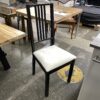 IKEA Skogsta Blonde & Black Wooden Dining Set
