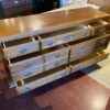 Traditional Style Seven Drawer Wide Dresser
