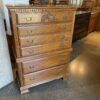 Traditional Style Five Drawer Tall Dresser