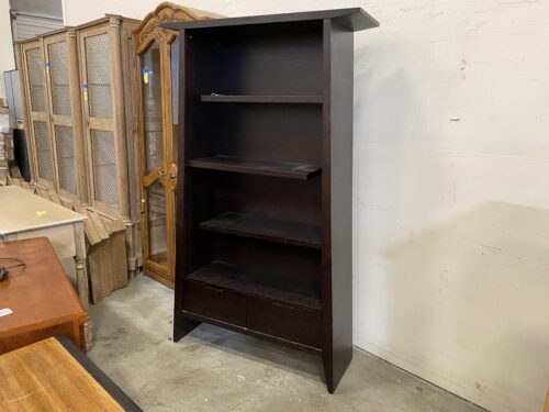 A-Frame Dark Cherry Toned 4 Tier Display Shelf