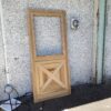 DIY Unfinished Custom Door with Open Top
