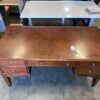 Warm Umber Executive Desk with 3 Drawers