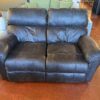 Manual Double Reclining Loveseat with Soft Upholstery