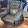 Manual Reclining Chair in Charcoal Grey