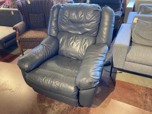 Manual Reclining Chair in Charcoal Grey