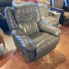 Manual Reclining Chair in Charcoal Grey