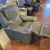Manual Reclining Chair in Charcoal Grey