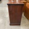 Warm Umber Curved Face Buffet with 6 Drawers