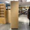Blonde 6-Shelf Curved Corner Display Shelf