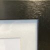 "Scooter Away" Blue Signed Framed Print by Sam Nagel
