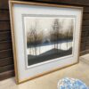 "Blue Mist" Signed Framed Print by Virgil Thrasher