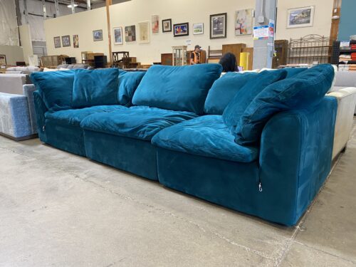 JOYBIRD Bryant Royale Peacock Modular Sofa