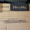 HISOHU 36" Under Cabinet Range Hood, Stainless Steel Model #IKC02-36-A