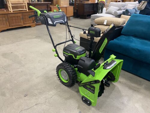 NEW! GREENWORKS 80V Snow Blower Model #SNB408