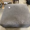 Millennium Grey Fabric Square Ottoman